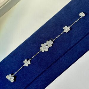 925 Sterling Silver Blossom Flower Bracelet Wholesale