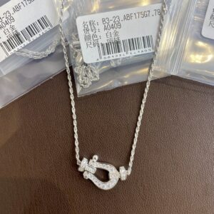 925 Sterling Silver Horseshoe Necklace Wholesale