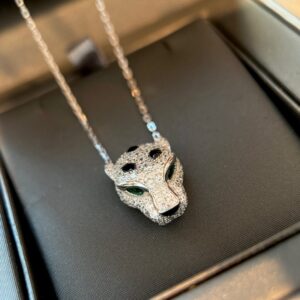 925 Sterling Silver Leopard Necklace Wholesale