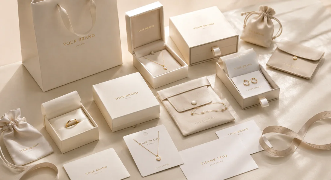private label 925 silver jewelry packaging
