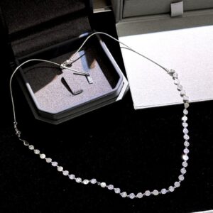 925 Sterling Silver Bead Choker Necklace Wholesale