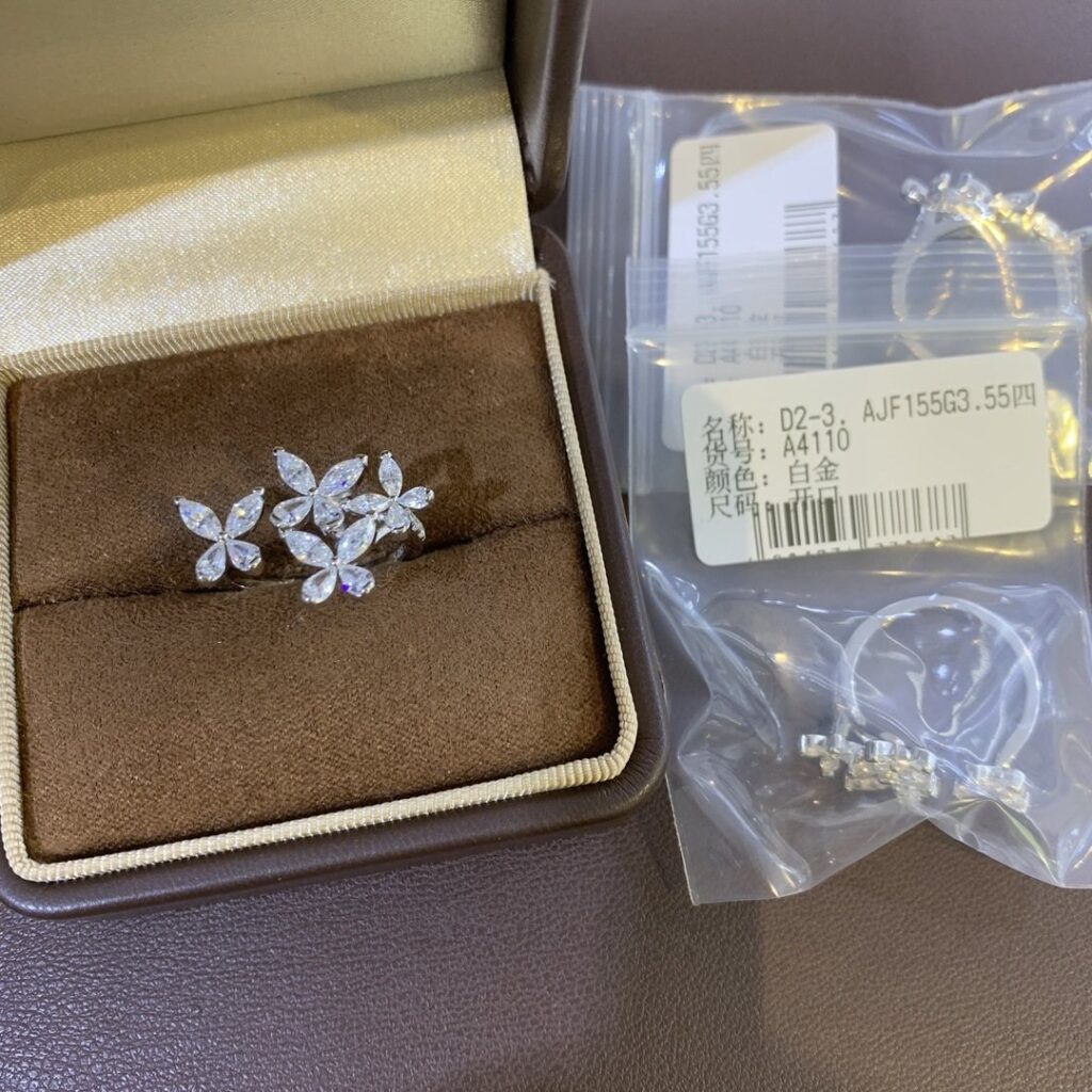 925 Sterling Silver Blossom Flower Ring Wholesale