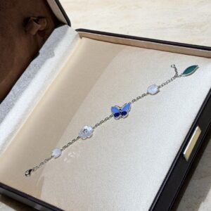 925 Sterling Silver Butterfly Bracelet Lifestyle View
