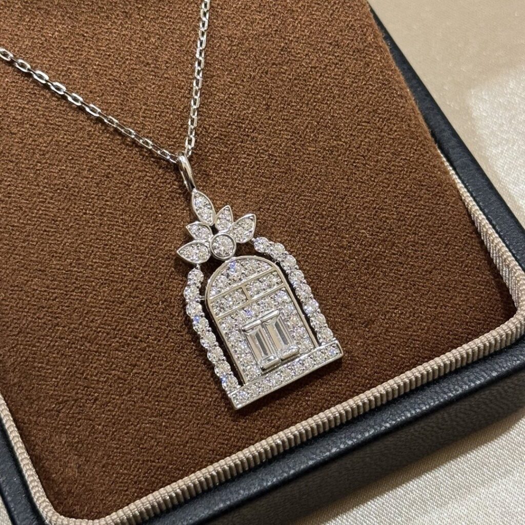 925 Sterling Silver Castle Necklace Wholesale