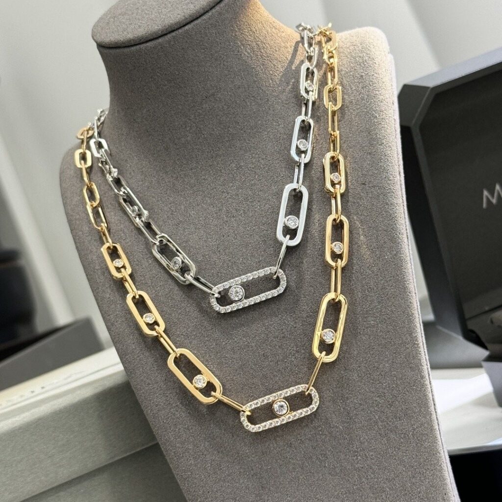 925 Sterling Silver Classic Single Stone Sliding Necklace Wholesale