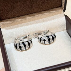925 Sterling Silver Enamel Color Stone Ear Cuff Packaging View