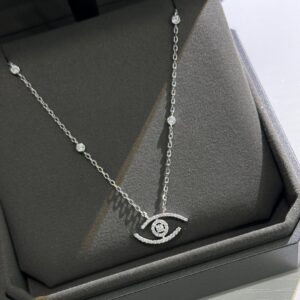 925 Sterling Silver Eye Motif Necklace Wholesale