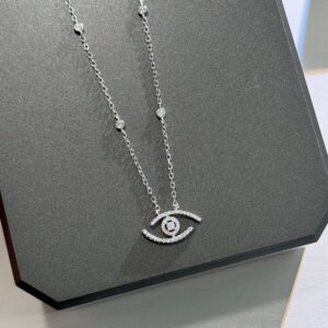 925 Sterling Silver Eye Motif Necklace Packaging View