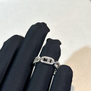 925 Sterling Silver Five Stone Sliding Ring Wholesale