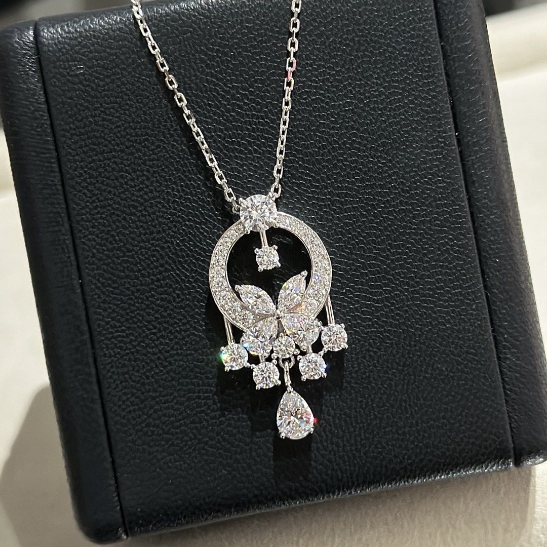 925 Sterling Silver Garden Butterfly Necklace 925 Sterling Silver Garden Butterfly Necklace