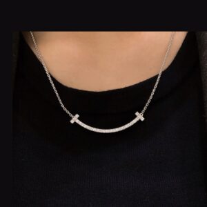 925 Sterling Silver Large Lock Necklace Detail