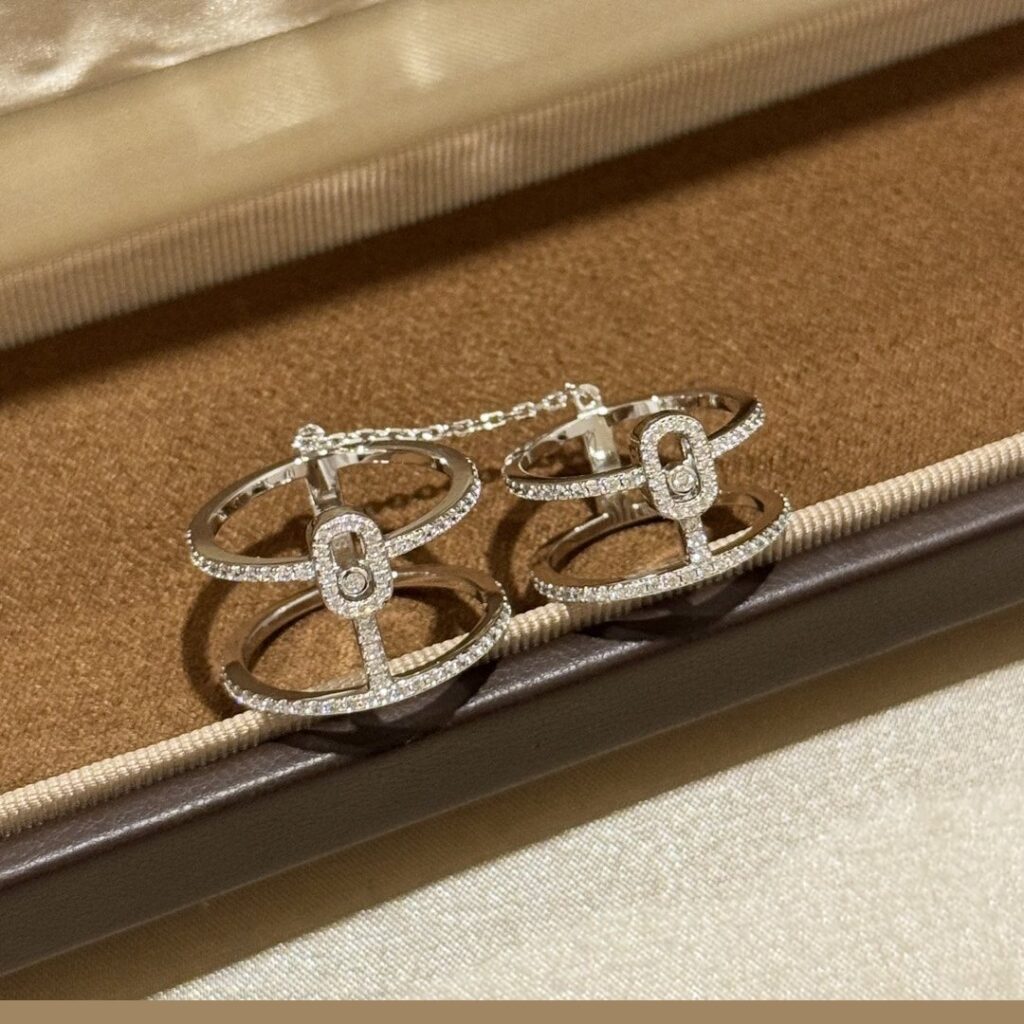 925 Sterling Silver Link Chain Sliding Stud Earrings Wholesale