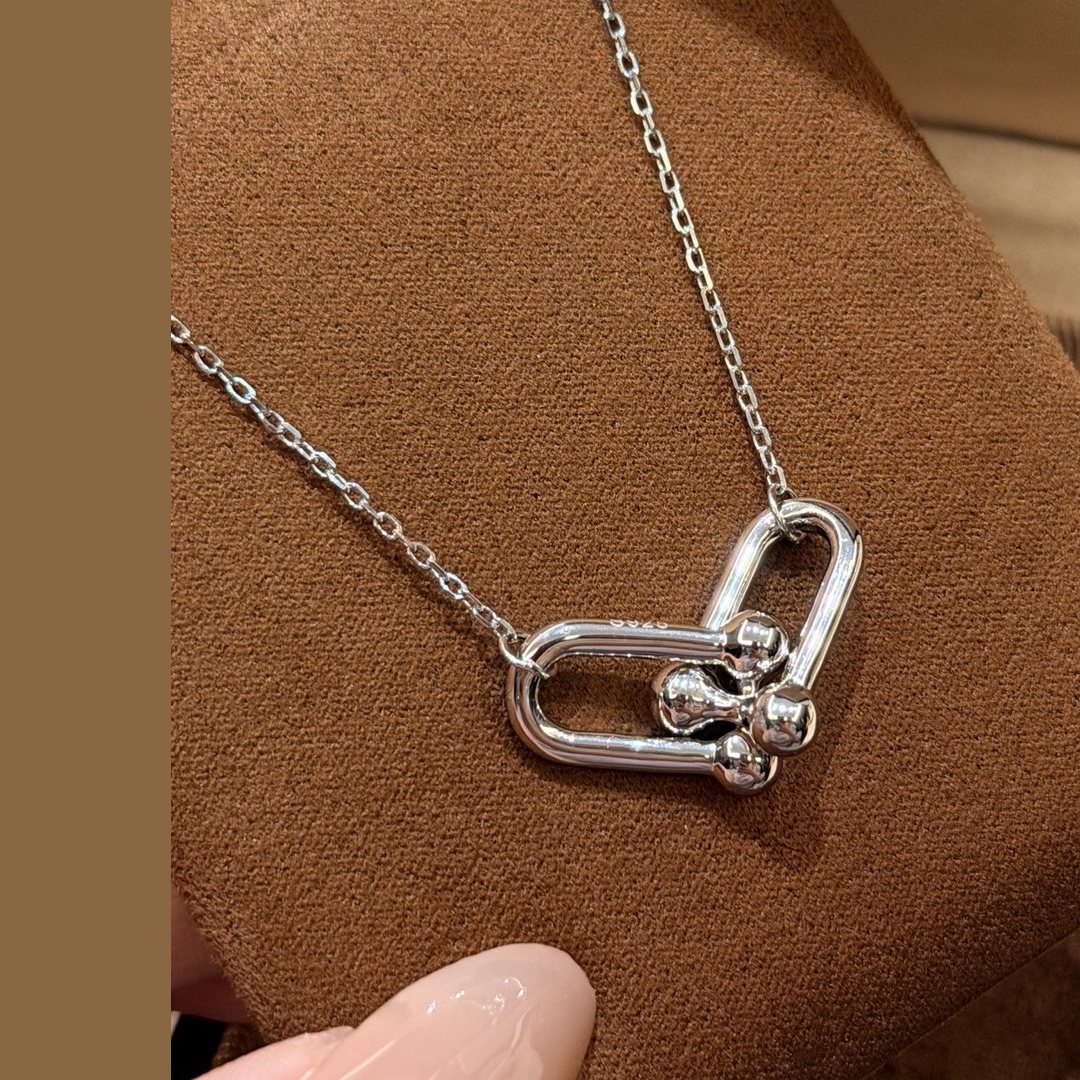 925 Sterling Silver Link Necklace 925 Sterling Silver Link Necklace