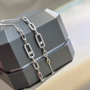 925 Sterling Silver Long Single Stone Sliding Necklace Wholesale