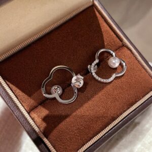 925 Sterling Silver Mini Pave Stud Earrings Packaging View