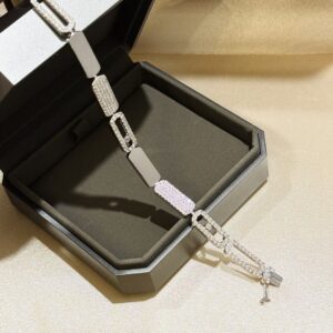 925 Sterling Silver Minimal Single Stone Sliding Bracelet Wholesale