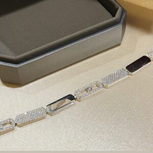 925 Sterling Silver Minimal Single Stone Sliding Bracelet Packaging View