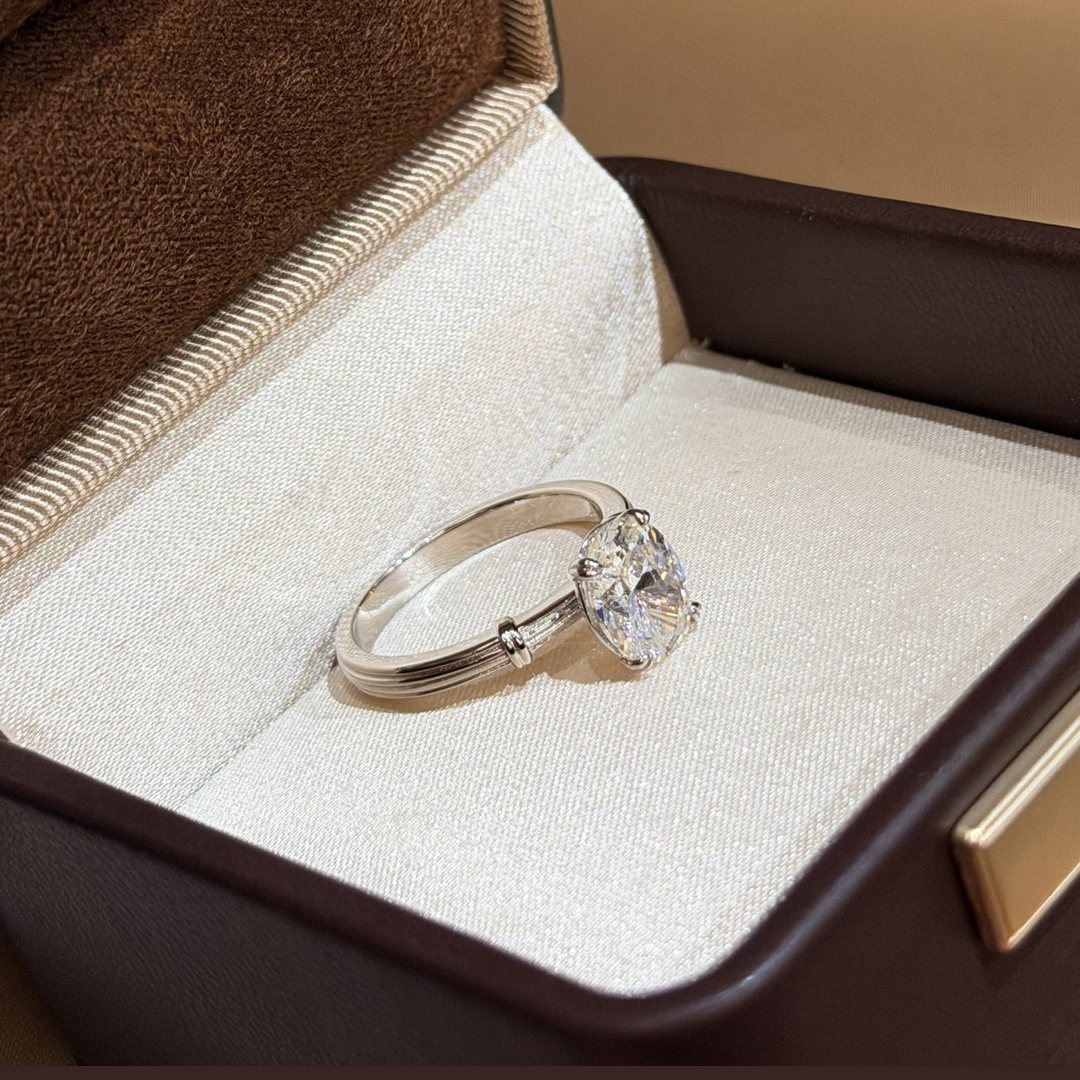 925 Sterling Silver Oval Simulated Stone Ring 925 Sterling Silver Oval Simulated Stone Ring