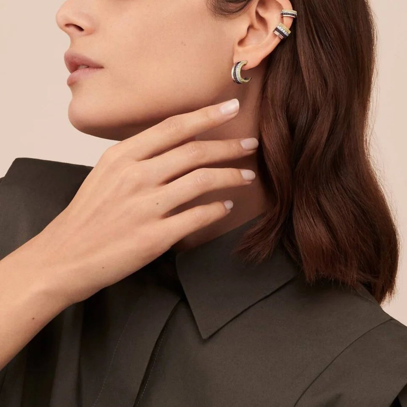 925 Sterling Silver Pave Clip Earrings Wholesale 925 Sterling Silver Pave Clip Earrings Wholesale