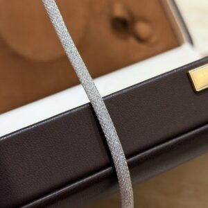 925 Sterling Silver Pave Money Bag Bracelet Lifestyle View