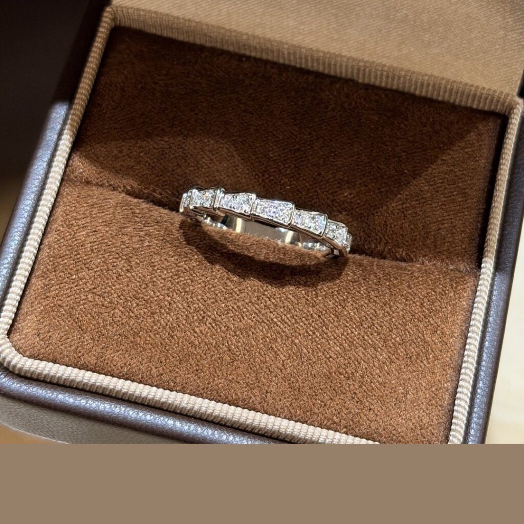 925 Sterling Silver Pave Serpent Ring Wholesale
