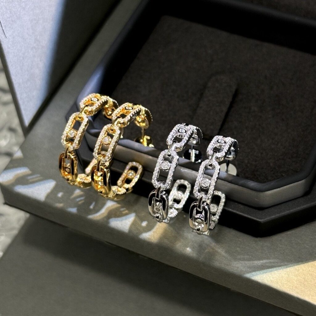 925 Sterling Silver Pave Single Stone Sliding Stud Earrings Wholesale