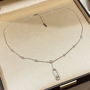 925 Sterling Silver Pave Starry Stone Necklace Packaging View