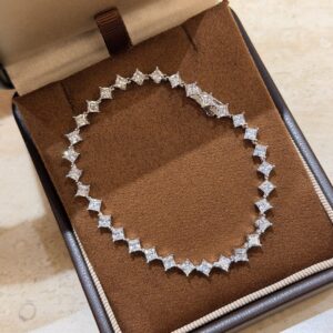 925 Sterling Silver Pave Stone Bracelet Wholesale