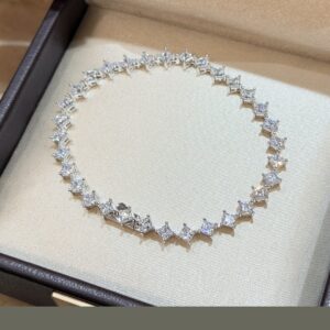 925 Sterling Silver Pave Stone Bracelet Packaging View