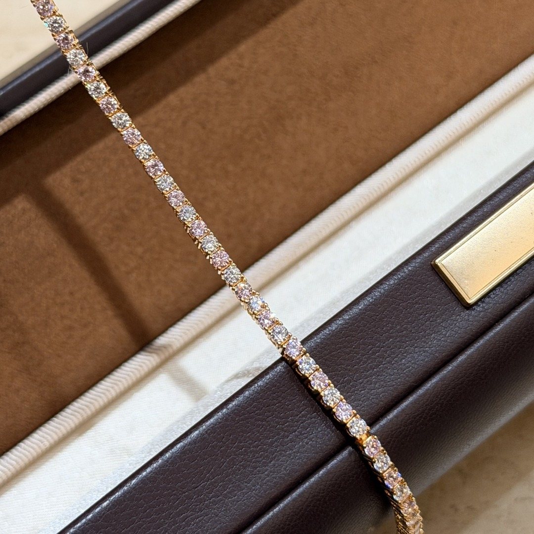 925 Sterling Silver Pave Tennis Bracelet 925 Sterling Silver Pave Tennis Bracelet