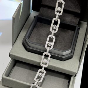 925 Sterling Silver Refined Single Stone Sliding Bracelet Lifestyle View