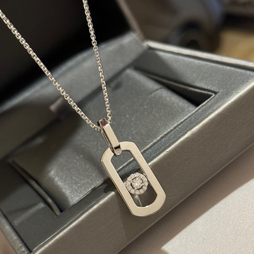925 sterling silver refined single stone sliding necklace wholesale