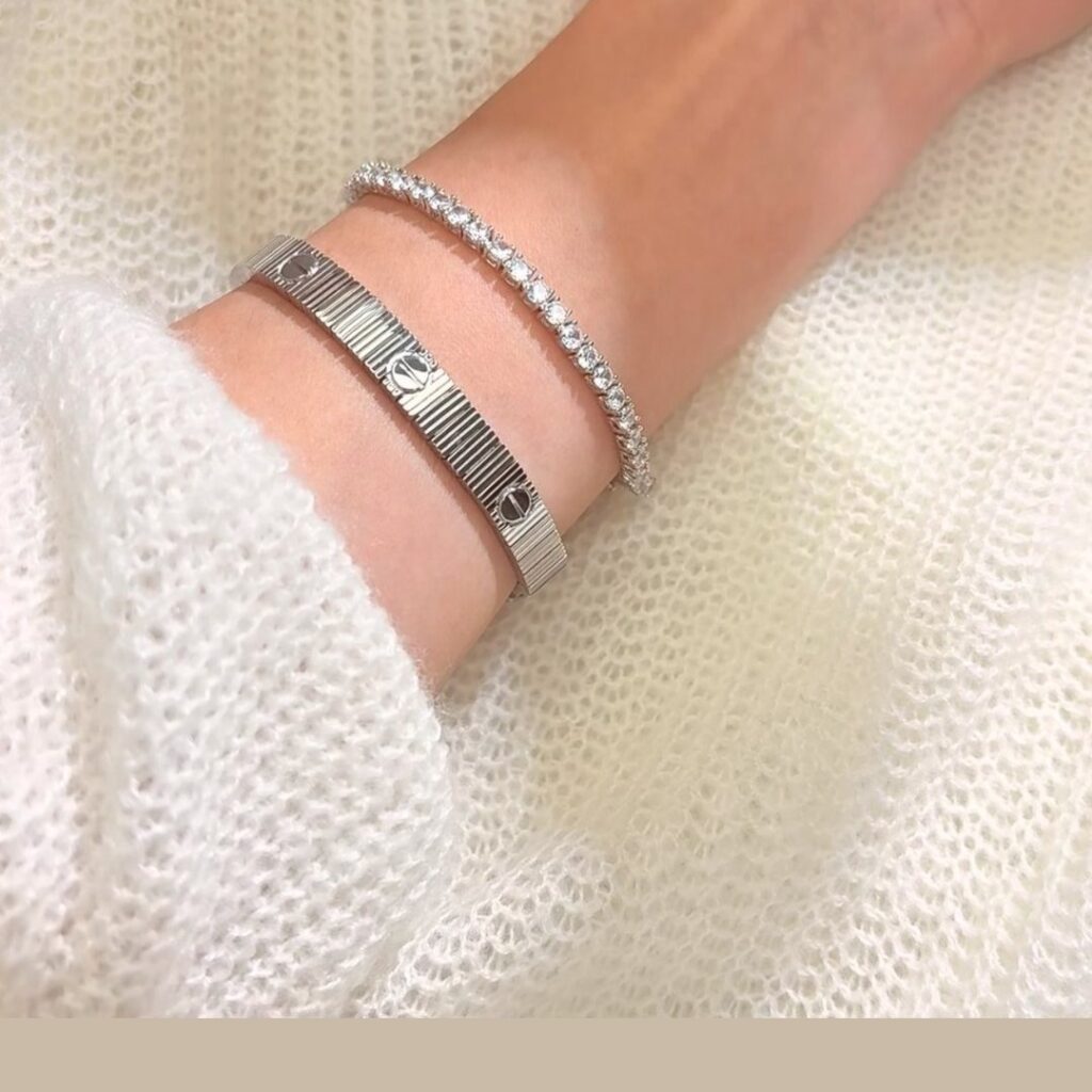 925 Sterling Silver Screw Bangle Wholesale