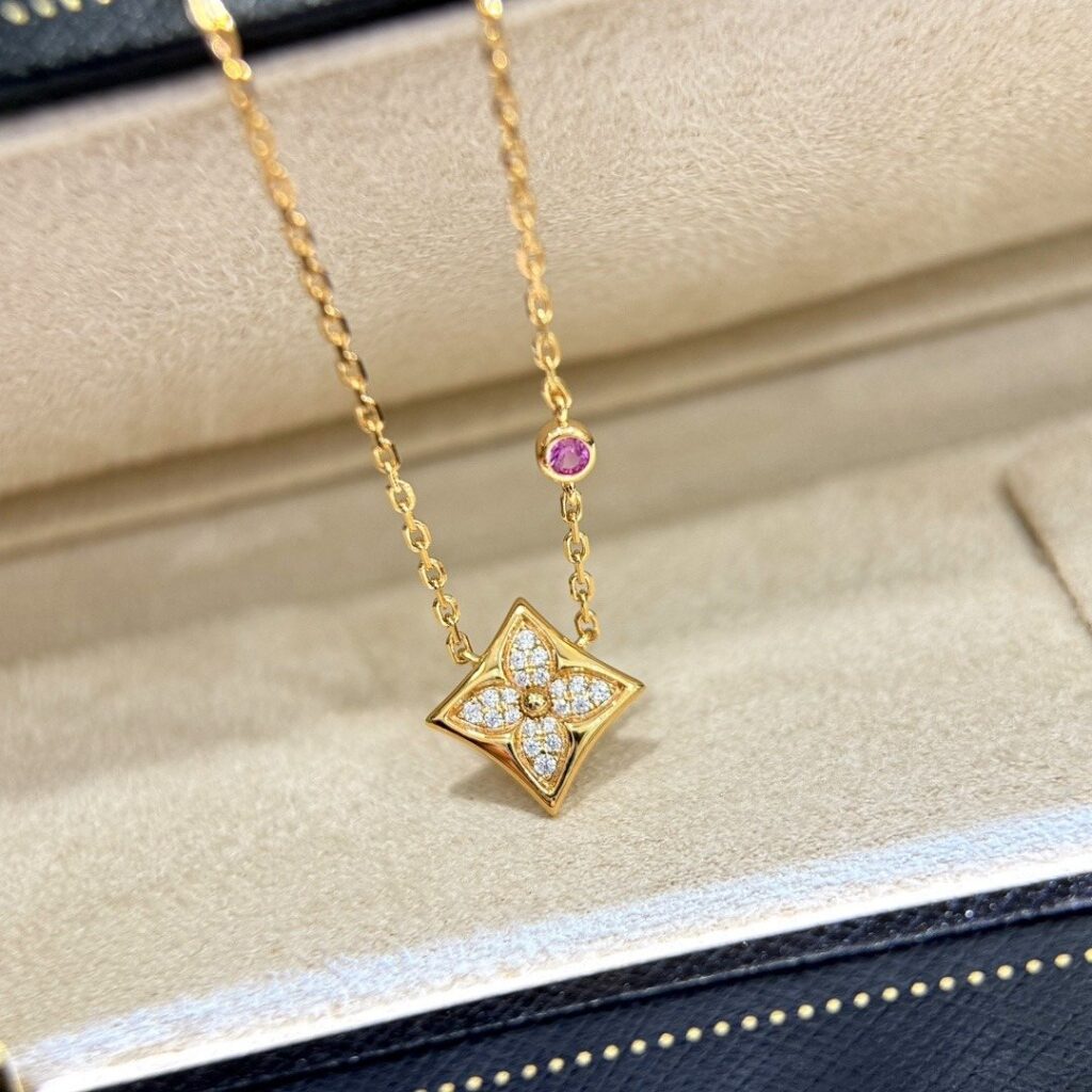 925 Sterling Silver Single Stone Clover Necklace Wholesale