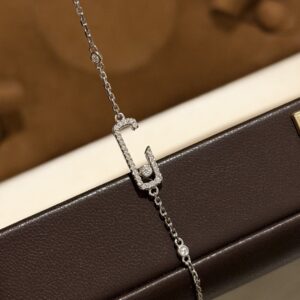 925 Sterling Silver Single Stone Sliding Hook Bracelet Packaging View