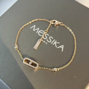 925 Sterling Silver Sliding Stone Bracelet Lifestyle View