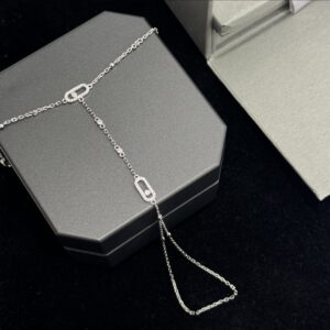 925 Sterling Silver Sliding Stone Hand Chain Bracelet Wholesale