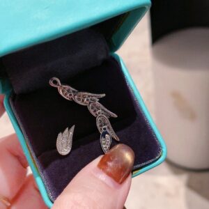 925 Sterling Silver Star Texture Bangle Jewelry Display