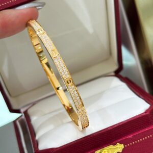 925 Sterling Silver Starry Pave Bangle Jewelry Display