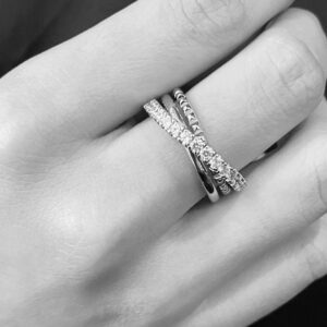 925 Sterling Silver Studded Ring Packaging View