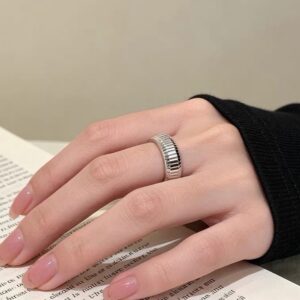 925 Sterling Silver Textured Ring Packaging View
