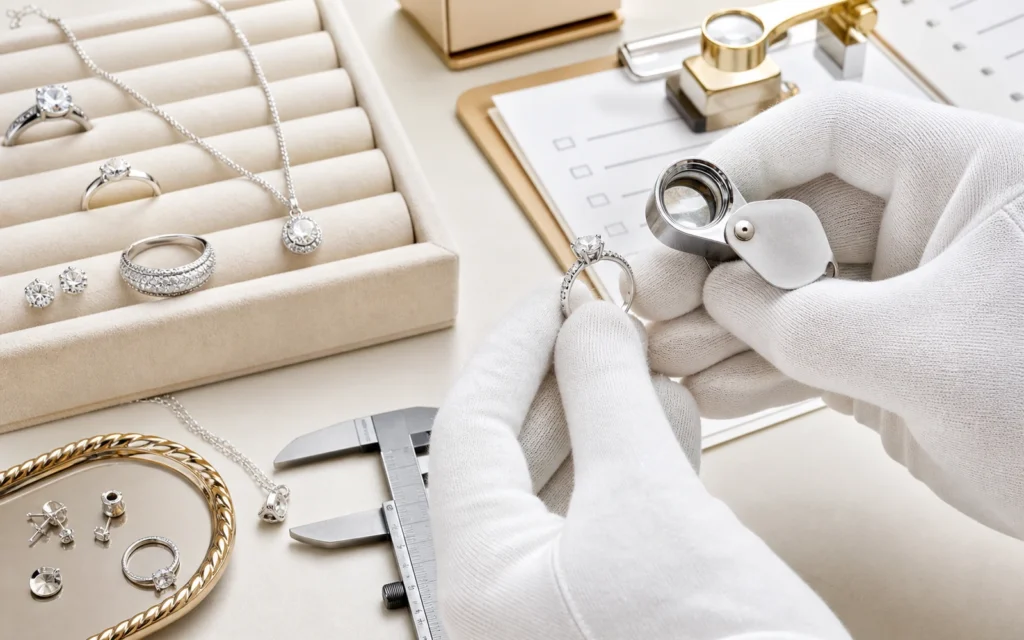 925 Sterling Silver Jewelry Quality Control Checklist