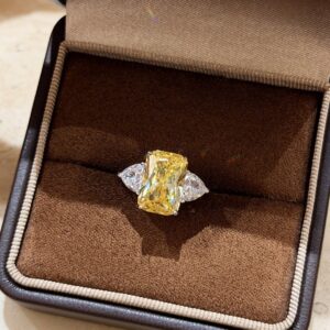 Gold Plated 925 Sterling Silver Pave Stone Ring Wholesale